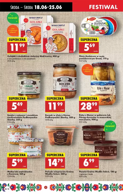 Biedronka - gazetka promocyjna Od środy od środy 18.06 do wtorku 24.06 - strona 44
