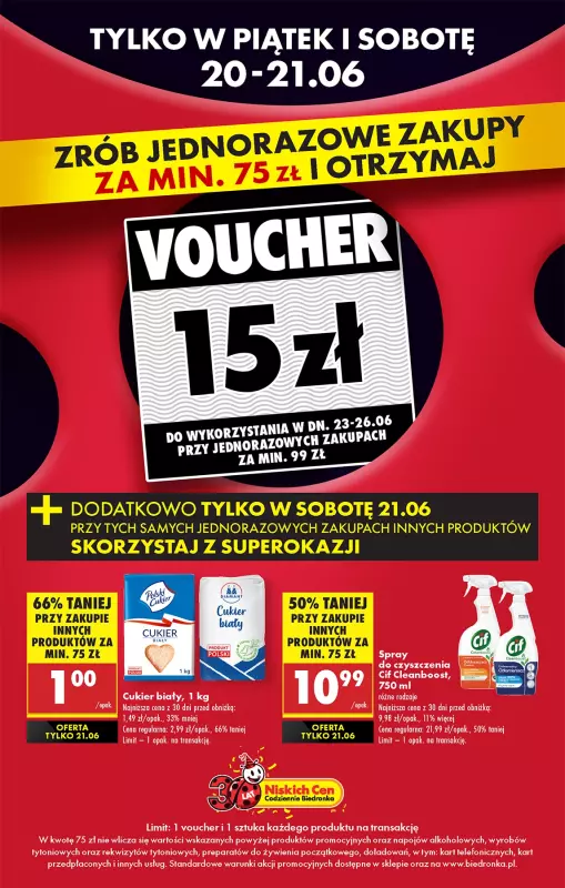 Biedronka - gazetka promocyjna Najtańsza sobota   - strona 3