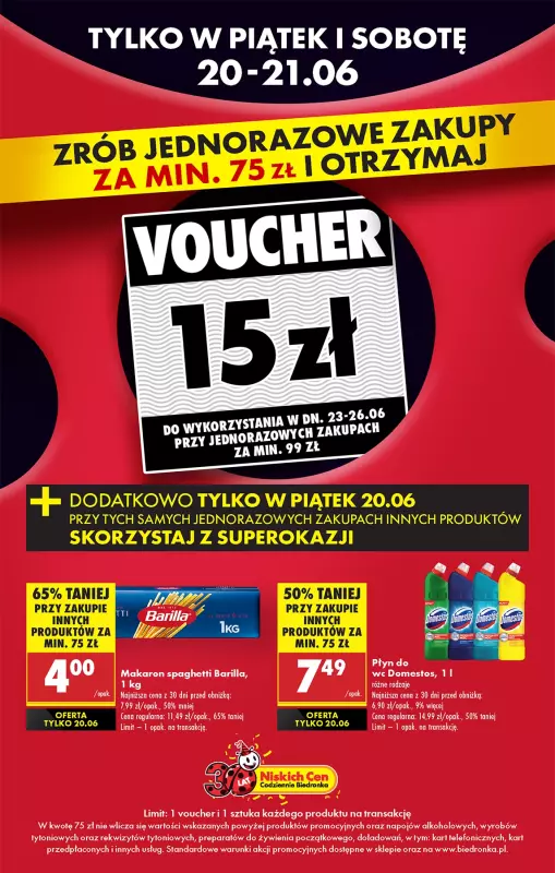 Biedronka - gazetka promocyjna Najtańsza sobota   - strona 2