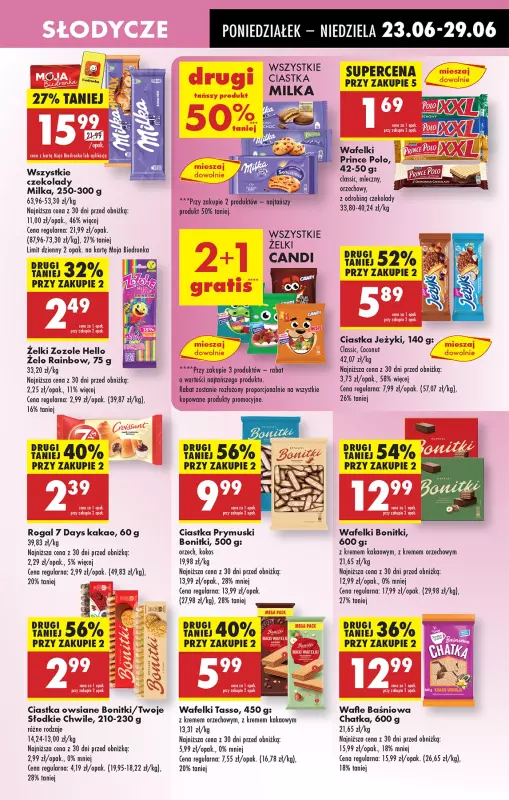 Biedronka - gazetka promocyjna Od poniedziałku od poniedziałku 23.06 do niedzieli 29.06 - strona 43