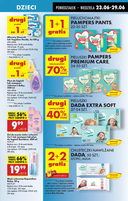 Biedronka - gazetka promocyjna Od poniedziałku od poniedziałku 23.06 do niedzieli 29.06 - strona 63
