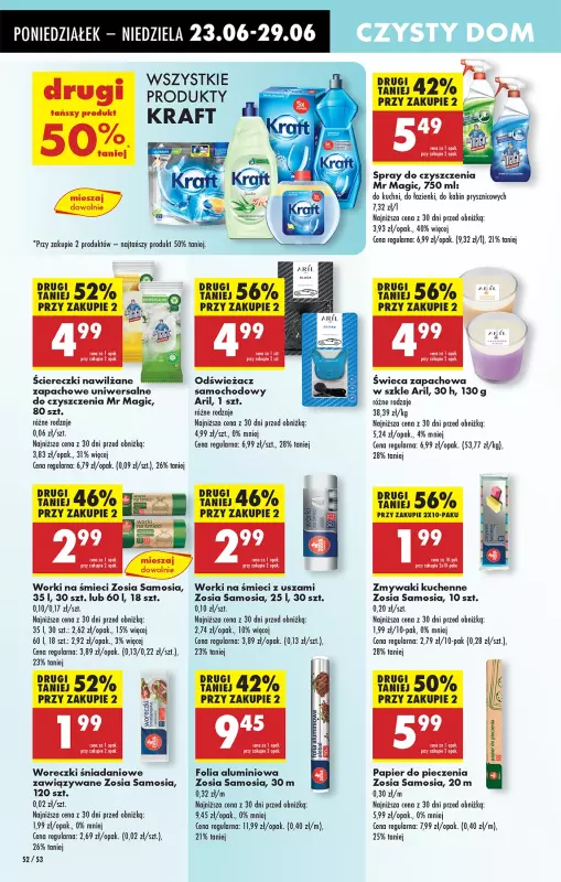Biedronka - gazetka promocyjna Od poniedziałku od poniedziałku 23.06 do niedzieli 29.06 - strona 64