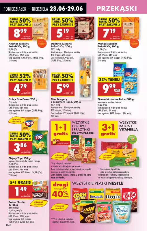 Biedronka - gazetka promocyjna Od poniedziałku od poniedziałku 23.06 do niedzieli 29.06 - strona 52