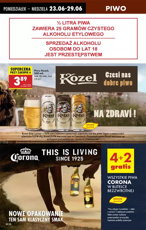 Biedronka - gazetka promocyjna Od poniedziałku od poniedziałku 23.06 do niedzieli 29.06 - strona 56