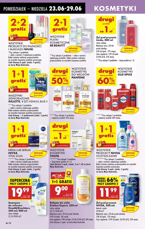 Biedronka - gazetka promocyjna Od poniedziałku od poniedziałku 23.06 do niedzieli 29.06 - strona 58