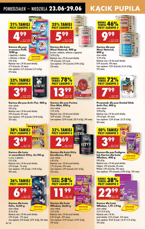 Biedronka - gazetka promocyjna Od poniedziałku od poniedziałku 23.06 do niedzieli 29.06 - strona 66