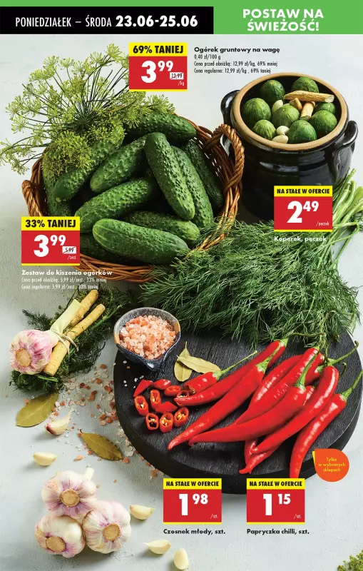 Biedronka - gazetka promocyjna Od poniedziałku, Z ladą tradycyjną od poniedziałku 23.06 do niedzieli 29.06 - strona 20