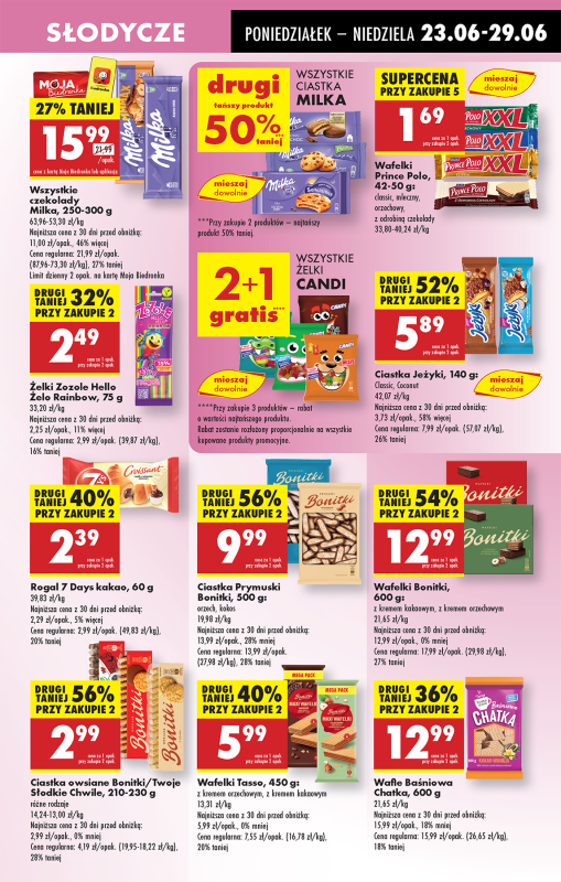Biedronka - gazetka promocyjna Od poniedziałku, Z ladą tradycyjną od poniedziałku 23.06 do niedzieli 29.06 - strona 43