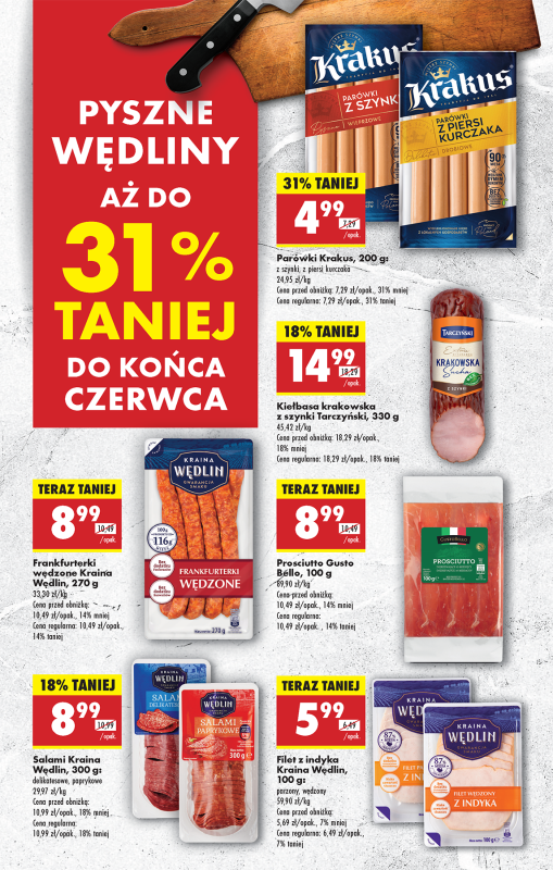 Biedronka - gazetka promocyjna Od poniedziałku, Z ladą tradycyjną od poniedziałku 23.06 do niedzieli 29.06 - strona 33