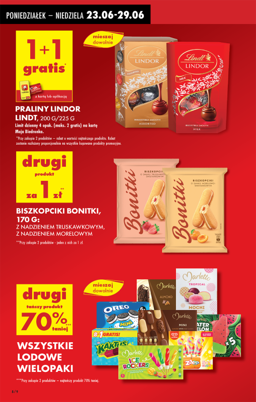 Biedronka - gazetka promocyjna Od poniedziałku, Z ladą tradycyjną od poniedziałku 23.06 do niedzieli 29.06 - strona 8