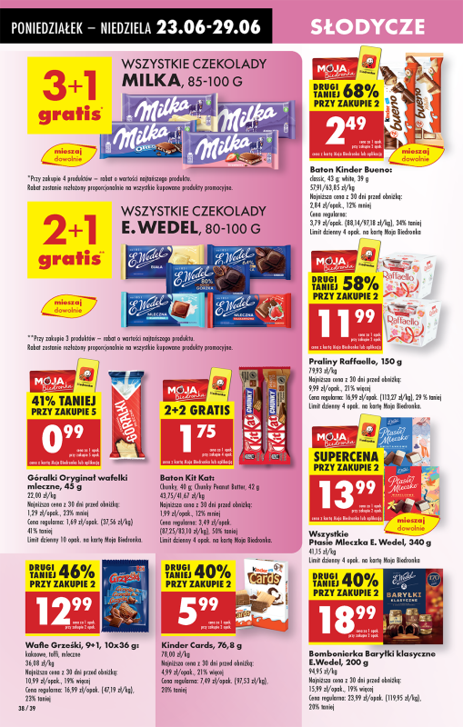 Biedronka - gazetka promocyjna Od poniedziałku, Z ladą tradycyjną od poniedziałku 23.06 do niedzieli 29.06 - strona 42