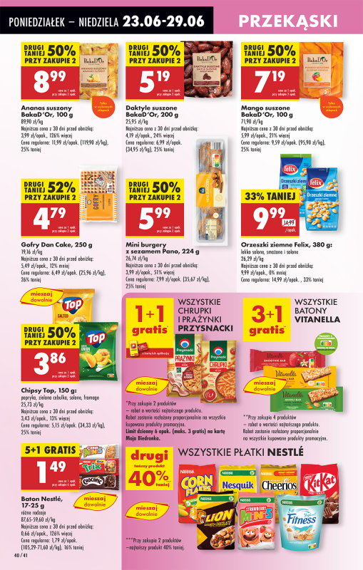 Biedronka - gazetka promocyjna Od poniedziałku, Z ladą tradycyjną od poniedziałku 23.06 do niedzieli 29.06 - strona 52