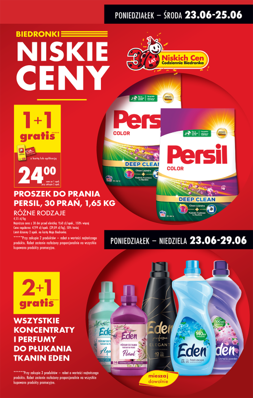 Biedronka - gazetka promocyjna Od poniedziałku, Z ladą tradycyjną od poniedziałku 23.06 do niedzieli 29.06 - strona 13