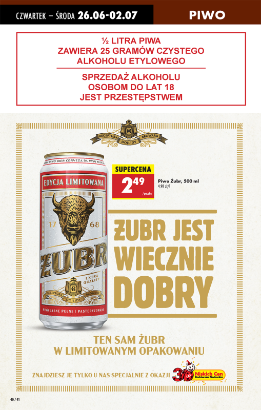 Biedronka - gazetka promocyjna Od czwartku od czwartku 26.06 do środy 02.07 - strona 52