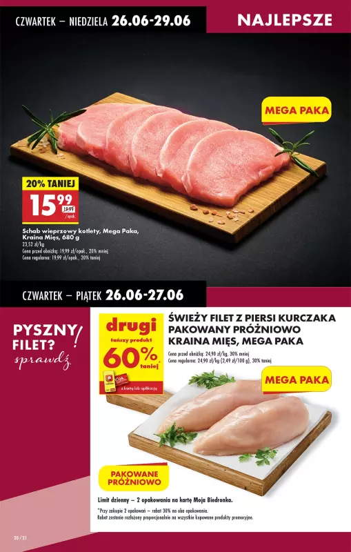 Biedronka - gazetka promocyjna Od czwartku od czwartku 26.06 do środy 02.07 - strona 28