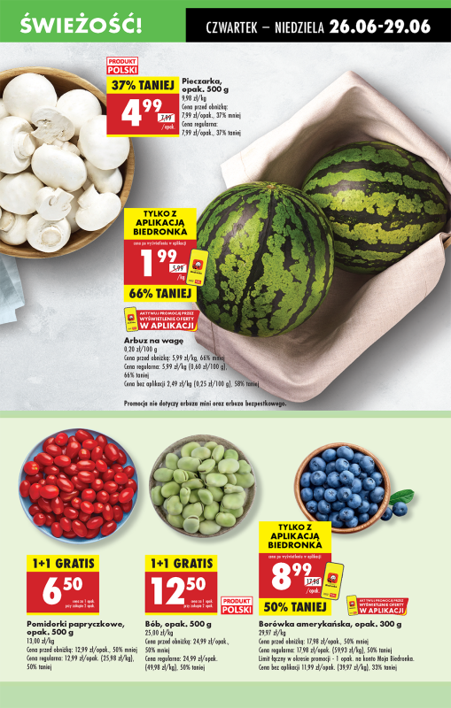 Biedronka - gazetka promocyjna Od czwartku od czwartku 26.06 do środy 02.07 - strona 19