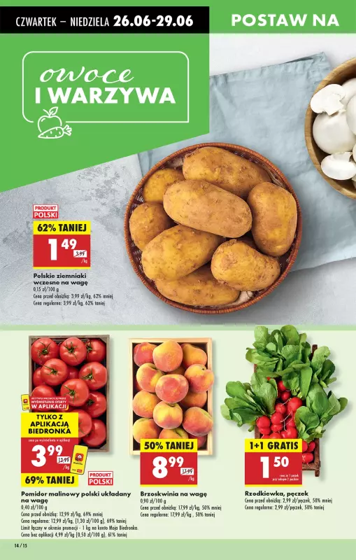 Biedronka - gazetka promocyjna Od czwartku od czwartku 26.06 do środy 02.07 - strona 18