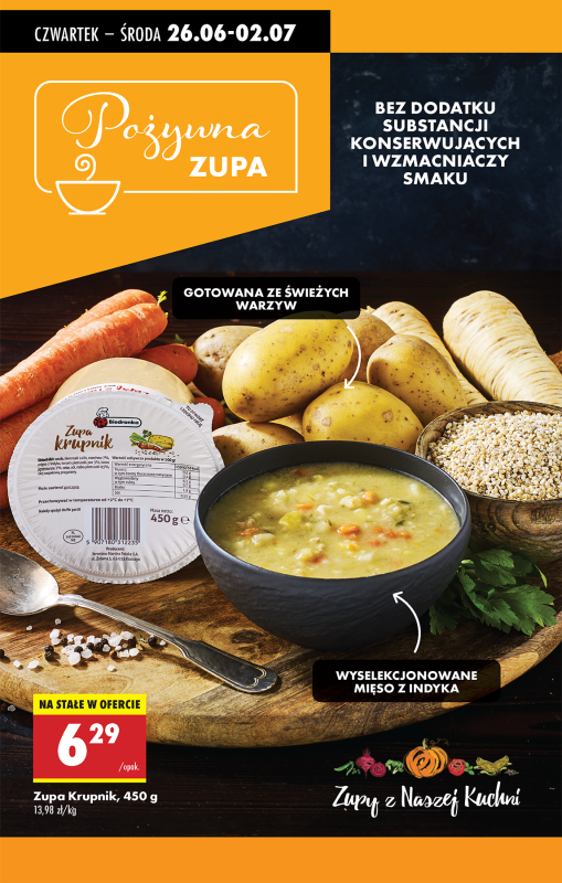Biedronka - gazetka promocyjna Od czwartku, Z ladą tradycyjną od czwartku 26.06 do środy 02.07 - strona 66
