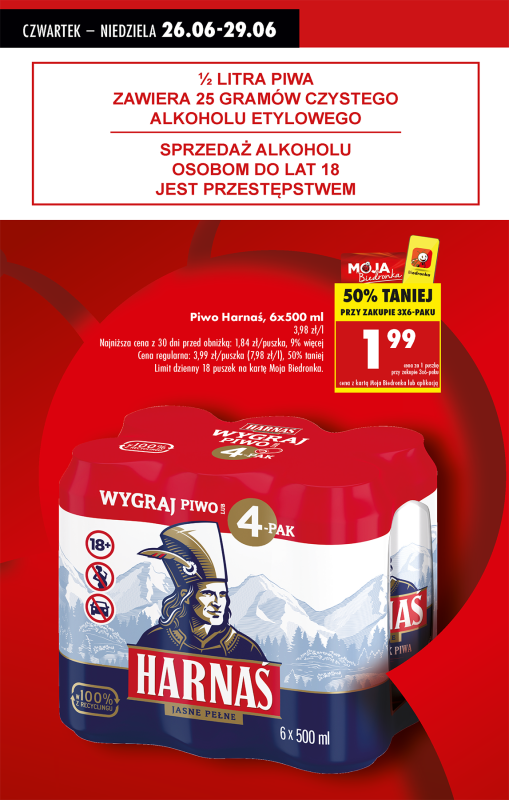 Biedronka - gazetka promocyjna Od czwartku, Z ladą tradycyjną od czwartku 26.06 do środy 02.07 - strona 12