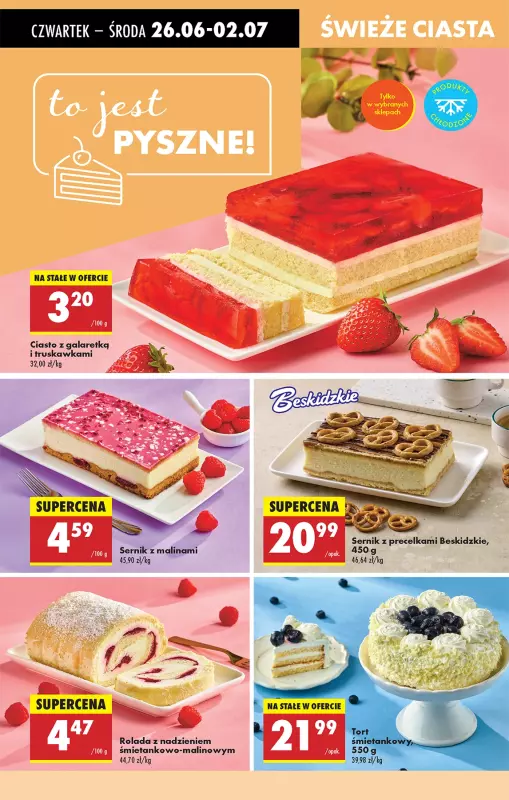 Biedronka - gazetka promocyjna Od czwartku, Z ladą tradycyjną od czwartku 26.06 do środy 02.07 - strona 44