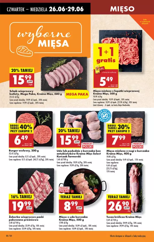 Biedronka - gazetka promocyjna Od czwartku, Z ladą tradycyjną od czwartku 26.06 do środy 02.07 - strona 30
