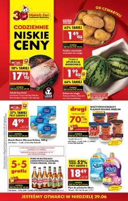 Biedronka - gazetka promocyjna Od czwartku, Z ladą tradycyjną od czwartku 26.06 do środy 02.07