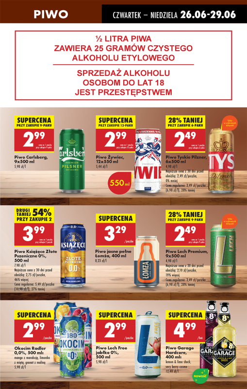 Biedronka - gazetka promocyjna Od czwartku, Z ladą tradycyjną od czwartku 26.06 do środy 02.07 - strona 53