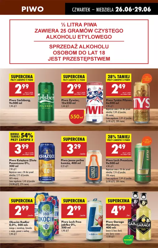 Biedronka - gazetka promocyjna Od czwartku, Z ladą tradycyjną od czwartku 26.06 do środy 02.07 - strona 53