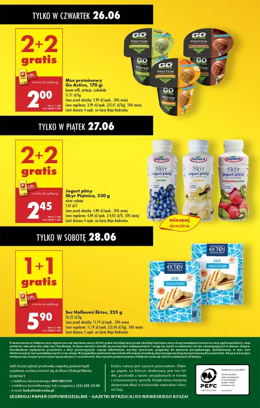 Biedronka - gazetka promocyjna Najlepsze promocje! od czwartku 26.06 do niedzieli 29.06 - strona 18