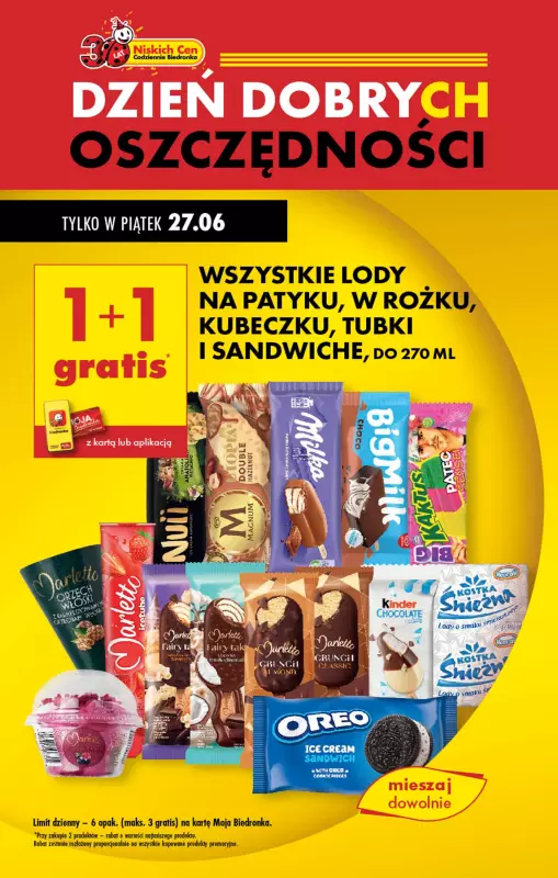 Biedronka - gazetka promocyjna Najlepsze promocje! od czwartku 26.06 do niedzieli 29.06 - strona 2