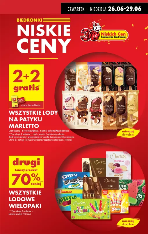 Biedronka - gazetka promocyjna Najlepsze promocje! od czwartku 26.06 do niedzieli 29.06 - strona 12
