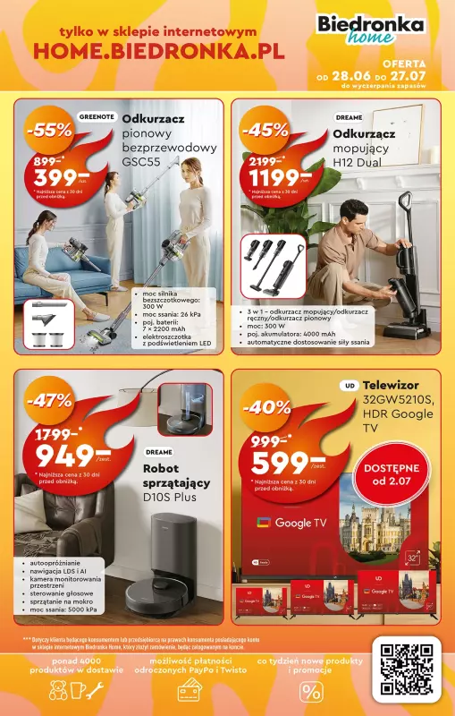 Biedronka - gazetka promocyjna Okazje tygodnia od poniedziałku 30.06 do środy 16.07 - strona 37