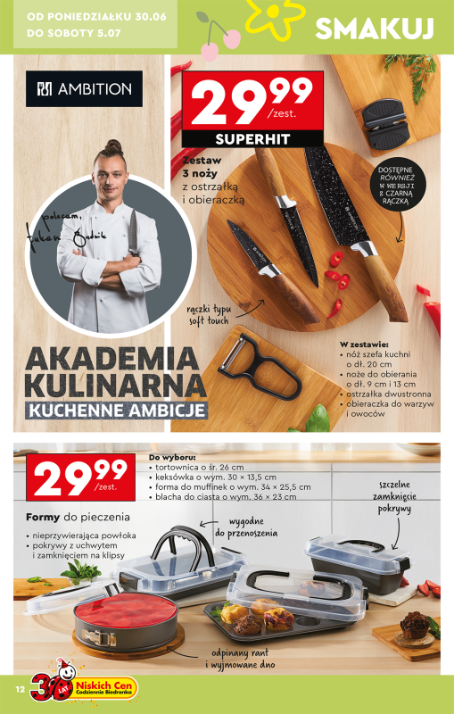 Biedronka - gazetka promocyjna Okazje tygodnia od poniedziałku 30.06 do środy 16.07 - strona 14