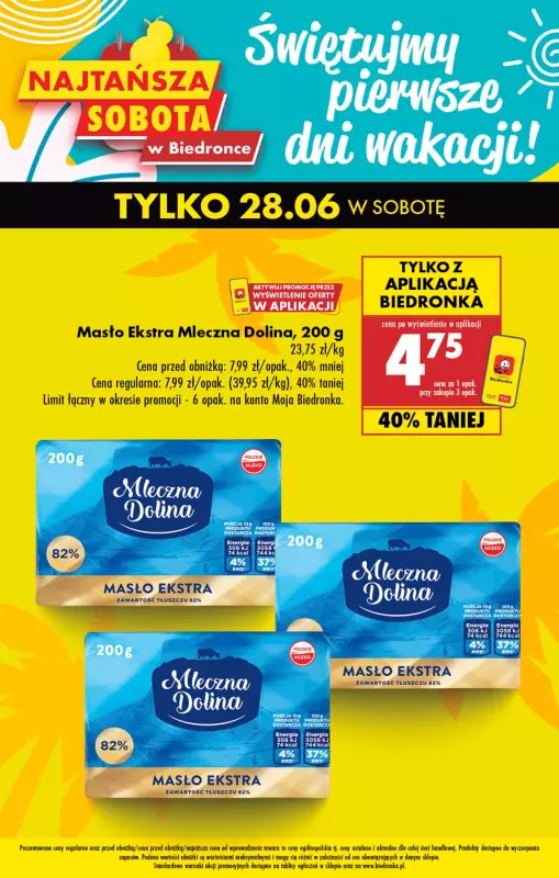 Biedronka - gazetka promocyjna Najtańsza sobota   - strona 2