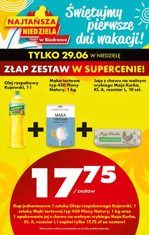 Biedronka - gazetka promocyjna Najtańsza niedziela   - strona 3