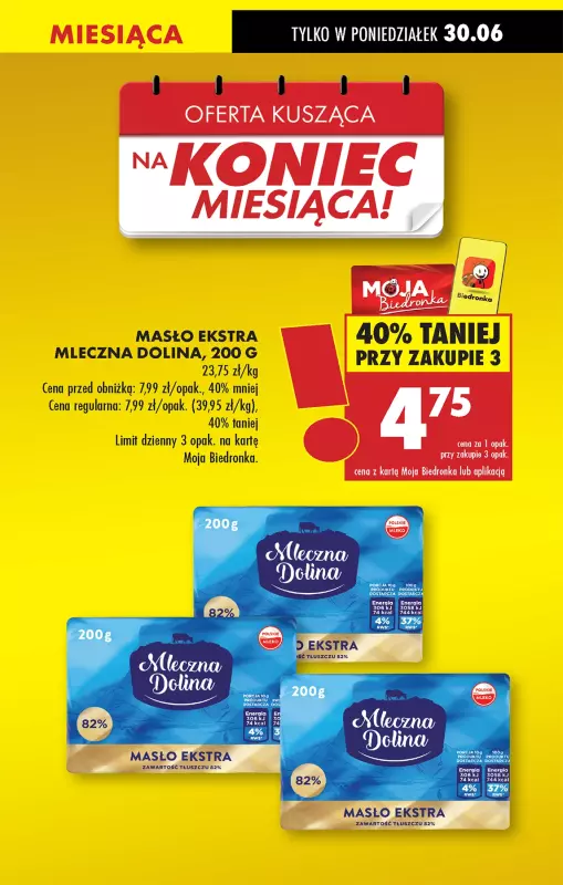 Biedronka - gazetka promocyjna Od poniedziałku, Z ladą tradycyjną od poniedziałku 30.06 do niedzieli 06.07 - strona 5