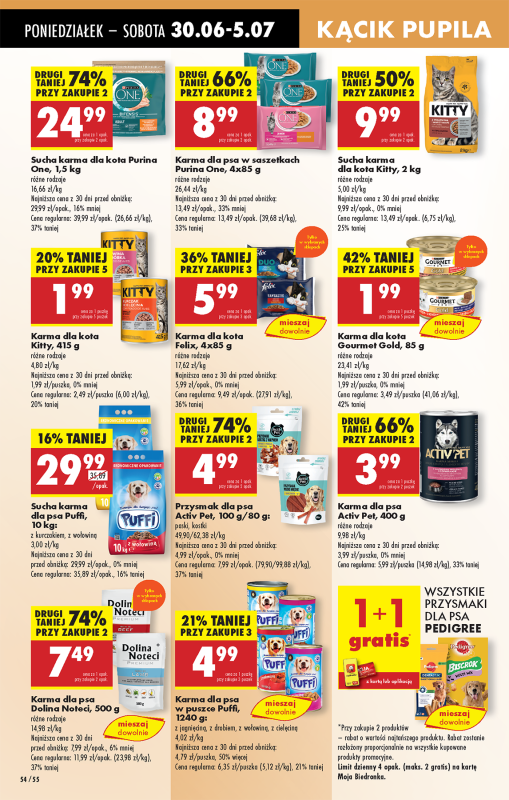 Biedronka - gazetka promocyjna Od poniedziałku, Z ladą tradycyjną od poniedziałku 30.06 do niedzieli 06.07 - strona 68