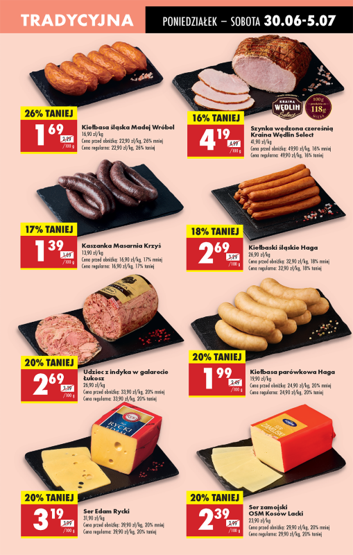 Biedronka - gazetka promocyjna Od poniedziałku, Z ladą tradycyjną od poniedziałku 30.06 do niedzieli 06.07 - strona 29