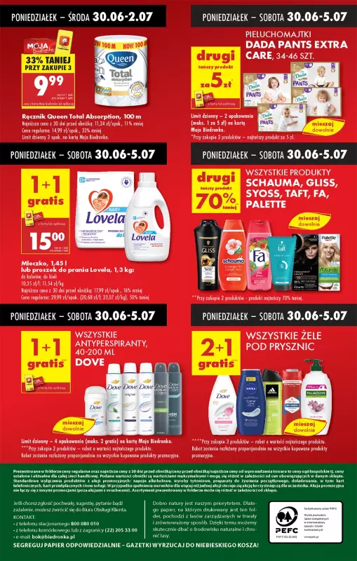 Biedronka - gazetka promocyjna Od poniedziałku, Z ladą tradycyjną od poniedziałku 30.06 do niedzieli 06.07 - strona 75