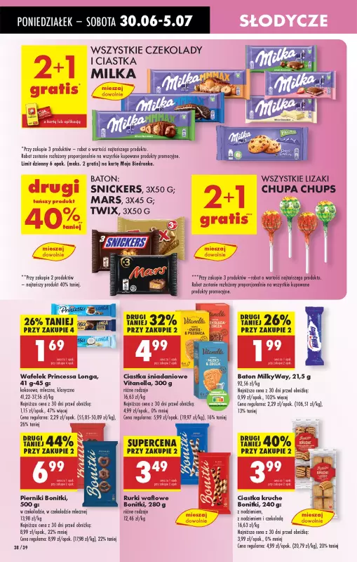 Biedronka - gazetka promocyjna Od poniedziałku, Z ladą tradycyjną od poniedziałku 30.06 do niedzieli 06.07 - strona 50