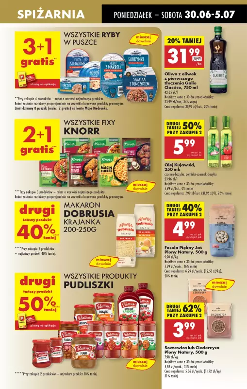 Biedronka - gazetka promocyjna Od poniedziałku, Z ladą tradycyjną od poniedziałku 30.06 do niedzieli 06.07 - strona 47