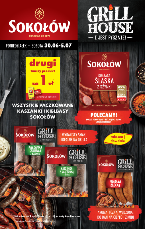 Biedronka - gazetka promocyjna Od poniedziałku, Z ladą tradycyjną od poniedziałku 30.06 do niedzieli 06.07 - strona 32