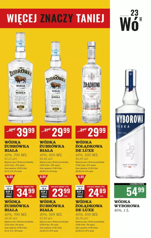 Biedronka - gazetka promocyjna Czas na toast od poniedziałku 30.06 do soboty 12.07 - strona 23