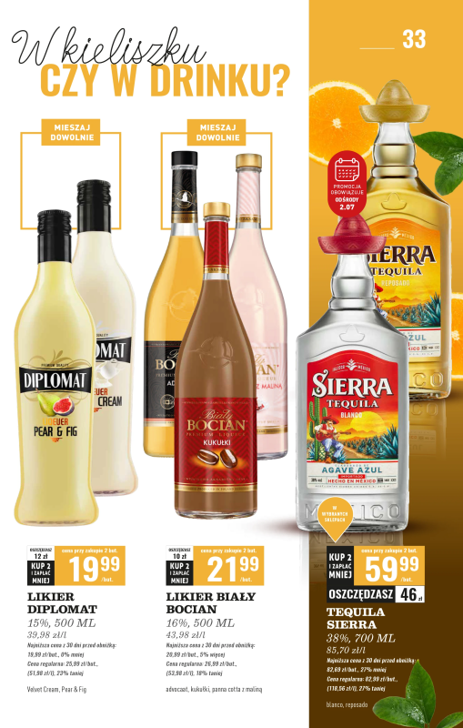 Biedronka - gazetka promocyjna Czas na toast od poniedziałku 30.06 do soboty 12.07 - strona 35
