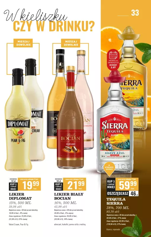 Biedronka - gazetka promocyjna Czas na toast od poniedziałku 30.06 do soboty 12.07 - strona 35