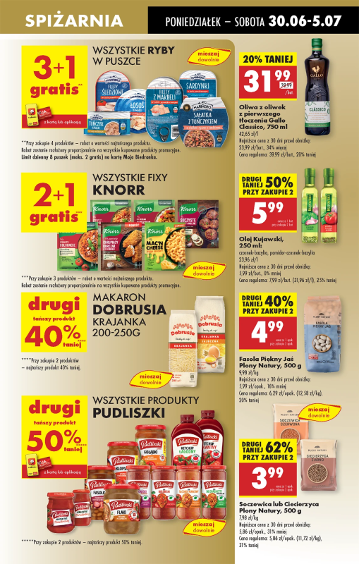Biedronka - gazetka promocyjna Od poniedziałku od poniedziałku 30.06 do niedzieli 06.07 - strona 49