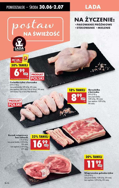 Biedronka - gazetka promocyjna Od poniedziałku od poniedziałku 30.06 do niedzieli 06.07 - strona 30