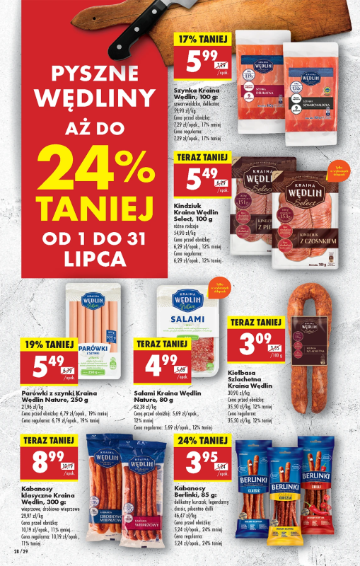 Biedronka - gazetka promocyjna Od poniedziałku od poniedziałku 30.06 do niedzieli 06.07 - strona 40