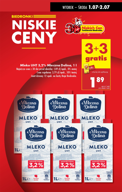 Biedronka - gazetka promocyjna Od poniedziałku od poniedziałku 30.06 do niedzieli 06.07 - strona 11
