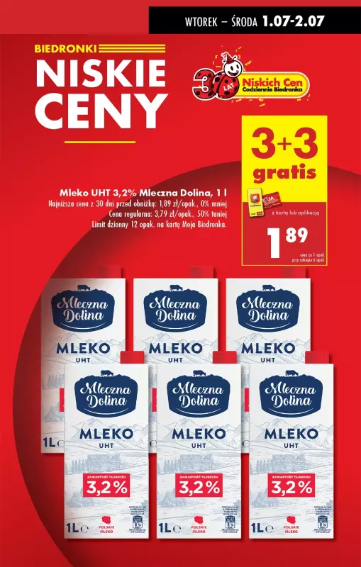 Biedronka - gazetka promocyjna Od poniedziałku od poniedziałku 30.06 do niedzieli 06.07 - strona 11